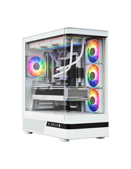 Modecom Obudowa Volcano Aq 100 Argb Midi Biała
