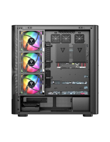 Modecom Obudowa Volcano Aq 300 Argb Midi Czarna