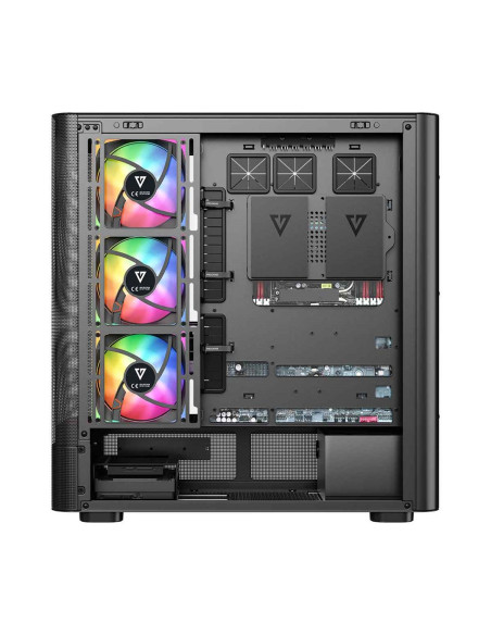 Modecom Obudowa Volcano Aq 300 Argb Midi Czarna