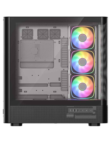 Modecom Obudowa Volcano Aq 300 Argb Midi Czarna