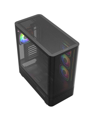 Modecom Obudowa Volcano Aq 300 Argb Midi Czarna