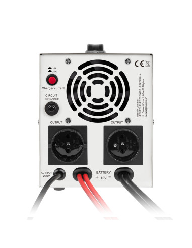 Zasilacz Awaryjny Kemot Prosinus-1000 Przetwornica Z Czystym Przebiegiem Sinusoidalnym I Funkcją Ładowania 12V 230V 1000Va/700W