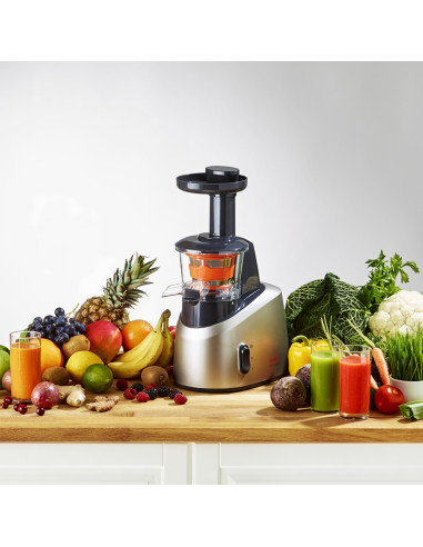 Wyciskarka Wolnoobrotowa Tefal Zc255B (200W  Kolor Srebrny)