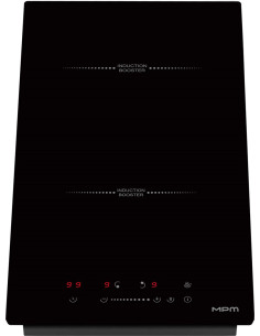 Płyta Indukcyjna Do Zabudowy Mpm-30-Im-18 Szer. 29 Cm | Poziom Mocy 1-9 | Automatyczne Czasowe Wyłączniki Ochronne | Blokada Rod