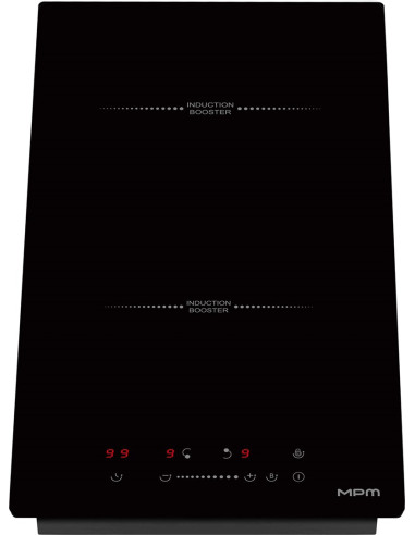 Płyta Indukcyjna Do Zabudowy Mpm-30-Im-18 Szer. 29 Cm | Poziom Mocy 1-9 | Automatyczne Czasowe Wyłączniki Ochronne | Blokada Rod