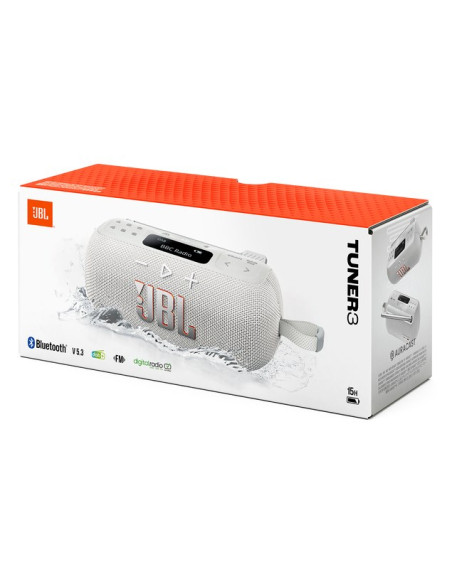 Głośnik Przenośny Jbl Tuner 3 Bluetooth Biały