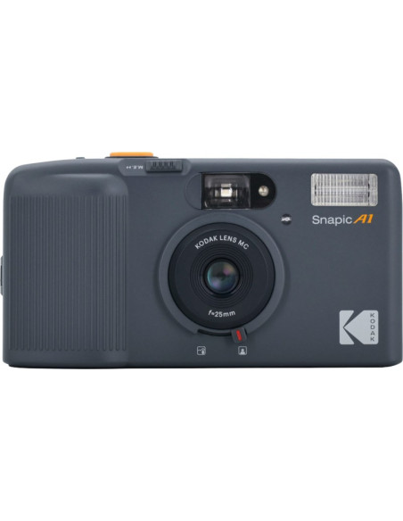 Kodak Snapic A1 Kompaktowa Kamera Filmowa 35 Mm Szary