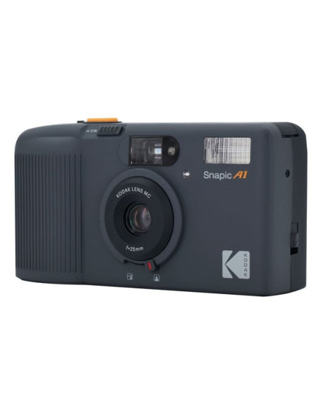 Kodak Snapic A1 Kompaktowa Kamera Filmowa 35 Mm Szary