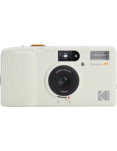 Kodak Snapic A1 Kompaktowa Kamera Filmowa 35 Mm Kość Słoniowa