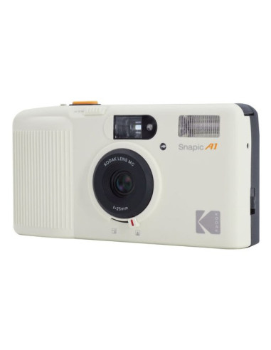 Kodak Snapic A1 Kompaktowa Kamera Filmowa 35 Mm Kość Słoniowa