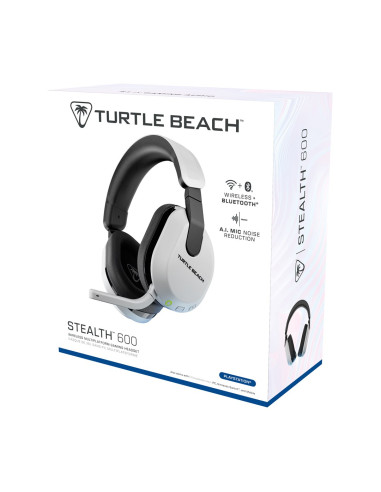 Turtle Beach Stealth 600 Gen 3 Zestaw Słuchawkowy Bezprzewodowy Opaska Na Głowę Gaming Bluetooth Biały