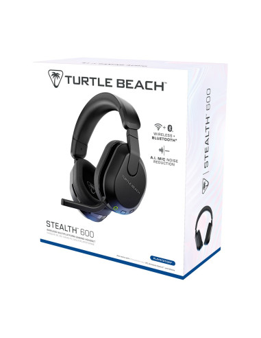 Turtle Beach Stealth 600 Gen 3 Zestaw Słuchawkowy Bezprzewodowy Opaska Na Głowę Gaming Bluetooth Czarny