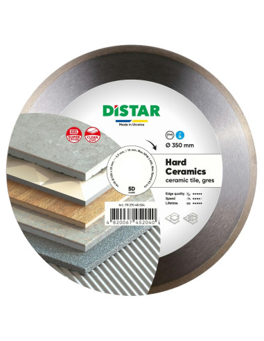 Distar Tarcza Diamentowa Hard Ceramics 350 X 2,2 X 10 X 32