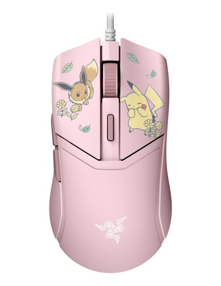 Razer Cobra – Pikachu & Eevee Edition Myszka Gaming Dla Praworęcznych Usb Typu-A Optyczny 8500 Dpi