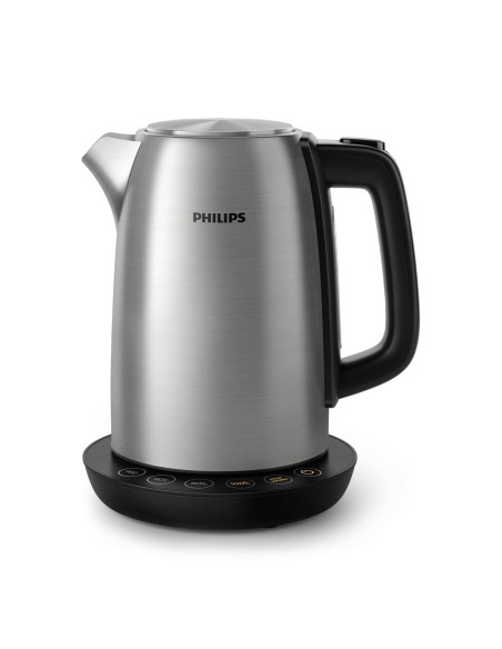Philips Avance Collection Czajnik Z Reg. Temp. 1,7 L  Metal  Pokrywka Z Mechanizmem Spręż.