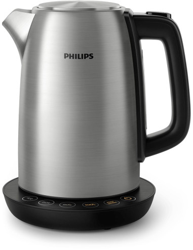 Philips Avance Collection Czajnik Z Reg. Temp. 1,7 L  Metal  Pokrywka Z Mechanizmem Spręż.