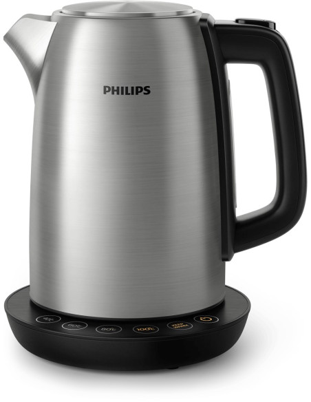 Philips Avance Collection Czajnik Z Reg. Temp. 1,7 L  Metal  Pokrywka Z Mechanizmem Spręż.