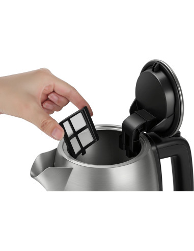 Philips Avance Collection Czajnik Z Reg. Temp. 1,7 L  Metal  Pokrywka Z Mechanizmem Spręż.