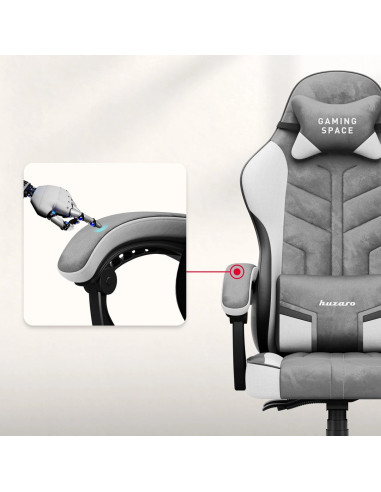 Fotel Gamingowy Huzaro Force 2.7 Grey