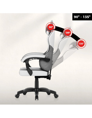 Fotel Gamingowy Huzaro Force 2.7 Grey