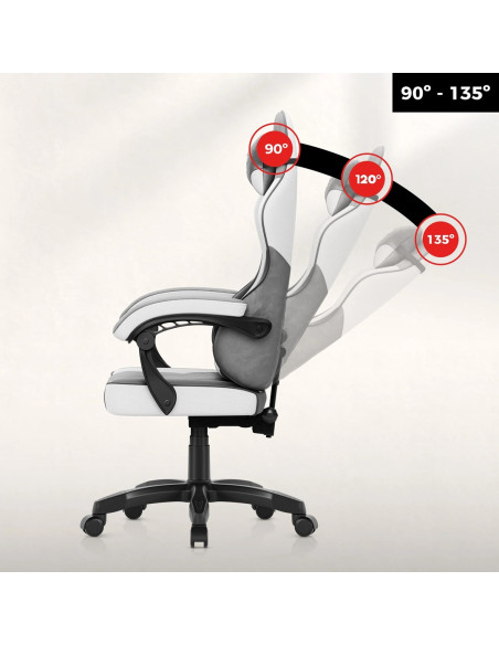 Fotel Gamingowy Huzaro Force 2.7 Grey