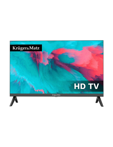 Kruger&Matz Telewizor 24" Hd 230/12V Dvb-T2 H.265 Hevc Km0224-T1