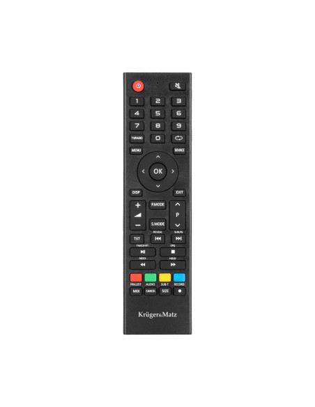 Kruger&Matz Telewizor 24" Hd 230/12V Dvb-T2 H.265 Hevc Km0224-T1