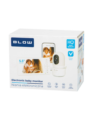 Niania Elektroniczna Blow Z Monitorem 5,5" Lcd Wifi
