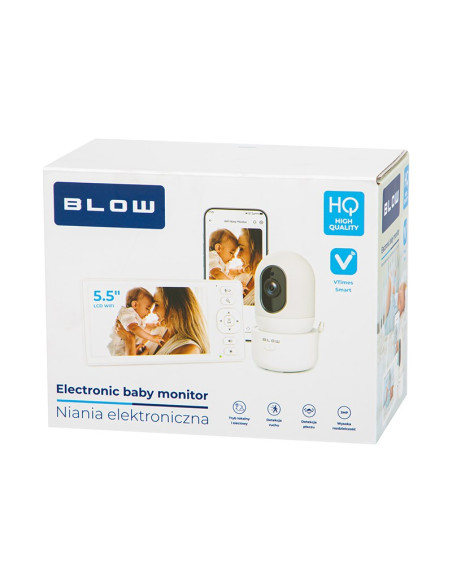 Niania Elektroniczna Blow Z Monitorem 5,5" Lcd Wifi