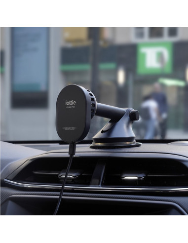 Iottie Velox Pro Uchwyt Aktywny Telefon Komórkowy/Smartfon Czarny, Złoto