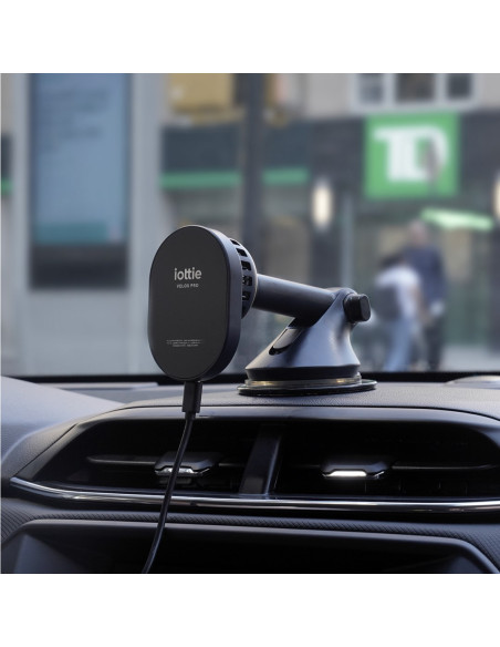 Iottie Velox Pro Uchwyt Aktywny Telefon Komórkowy/Smartfon Czarny, Złoto