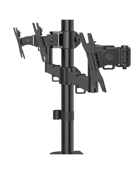 Hama 00220899 Uchwyt / Stojak Do Monitorów 68,6 Cm (27") Biurko Czarny