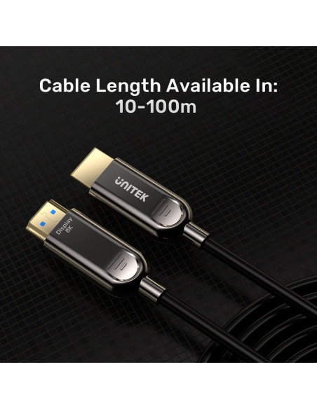 Unitek C11085Gy01-70M Kabel Hdmi Hdmi Typu A (Standard) Czarny