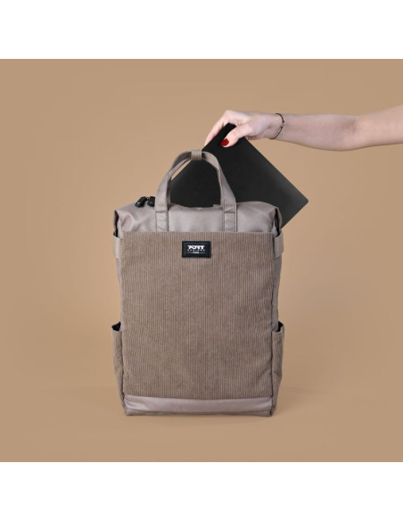 Port Designs Milano Ii Plecak City Backpack Brązowy