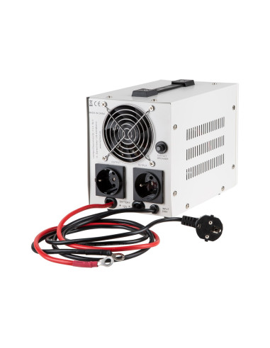 Zasilacz Awaryjny Kemot Prosinus-500 Przetwornica Z Czystym Przebiegiem Sinusoidalnym I Funkcją Ładowania 12V 230V 500Va/300W