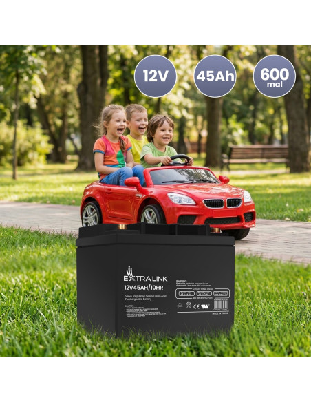Extralink Akumulator Battery Accumulator Agm 12V 45