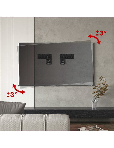 Uchwyt Do Tv Maclean, Kompatybilny Z Telewizorami Samsung Qled, 43"-85", Max. 60Kg, Mc-806 N