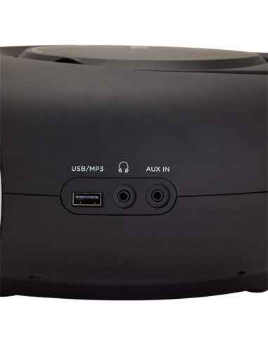 Aiwa Boombox Bbtu-400Sl Cd/Fm Rds/Usb/Bt Srebrny