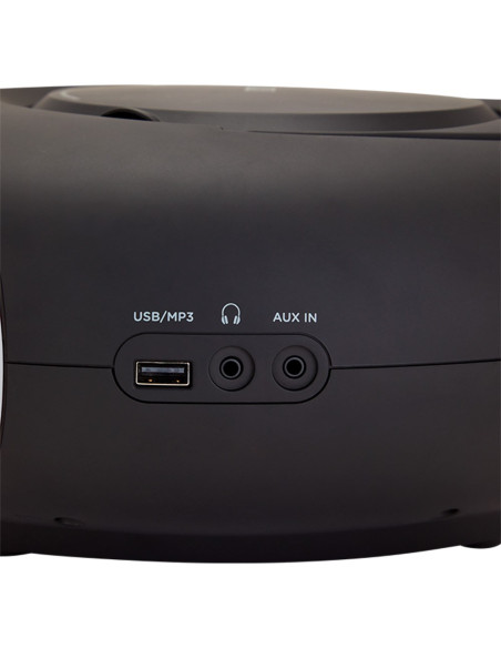 Aiwa Boombox Bbtu-400Sl Cd/Fm Rds/Usb/Bt Srebrny