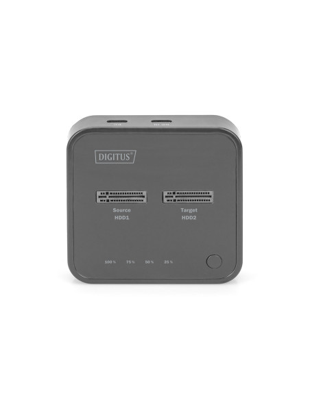 Digitus Podwójna Stacja Dokująca Do Dysków Ssd M.2 Nvme Z Funkcją Klonowania Offline, Usb-C™