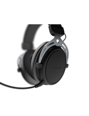 Genesis Toron 706 Zestaw Słuchawkowy Przewodowy I Bezprzewodowy Opaska Na Głowę Gaming Usb Type-C Bluetooth Czarny