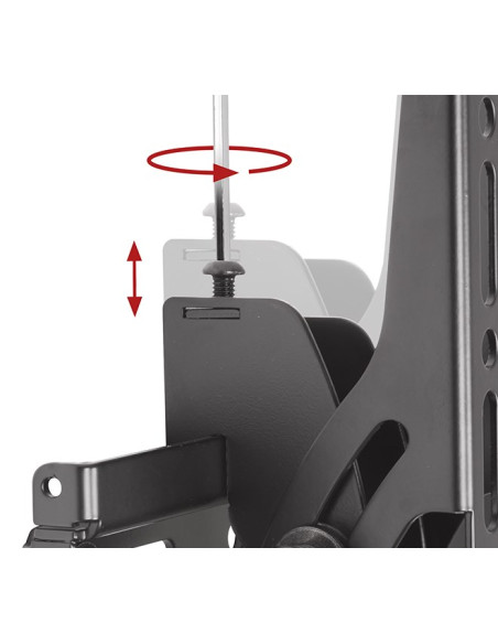 B-Tech Bt8431 139,7 Cm (55") Czarny