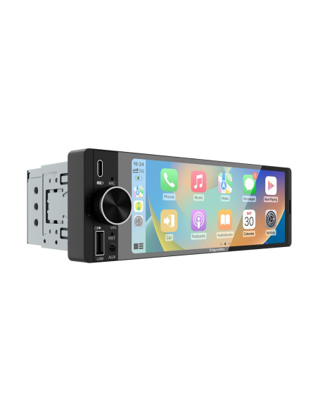 Kruger&Matz Radio Samochodowe Km2016 Carplay/Androidauto 1Din