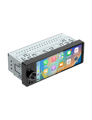 Kruger&Matz Radio Samochodowe Km2016 Carplay/Androidauto 1Din