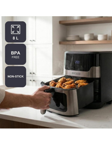 Frytownica Beztłuszczowa Black+Decker Bxaf8001E 1700W | 8L