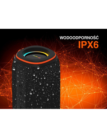 Tracer Xtremebeat Pro Tws Przenośny Głośnik Bluetooth Czarny 40 W