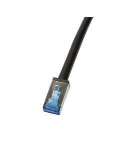 Logilink Cq7143S Kabel Sieciowy Czarny 50 M Cat6A S/Ftp (S-Stp)