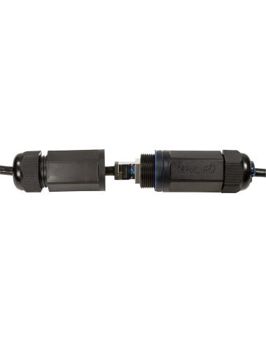 Logilink Cq7143S Kabel Sieciowy Czarny 50 M Cat6A S/Ftp (S-Stp)