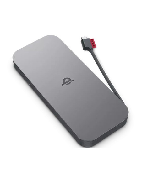 Power Bank Lenovo Go 10 000 Mah, G0A3Lg1Www, Usb-C, Szary