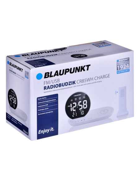 Radiobudzik  Blaupunkt Cr85Wh Biały